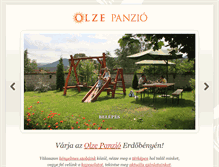 Tablet Screenshot of olze.hu